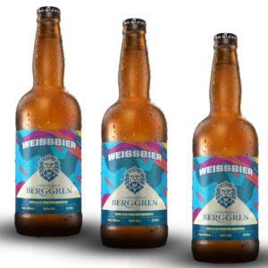 Cerveja Berggren de Trigo Weissbier 500ml - 3 unidades (Cervejas)