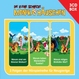 Monika Haeuschen 3-Cd - KLEINE SCHNECKE MONIKA HA (CDs)