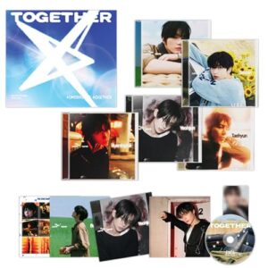 TXT - [The Star Chapter: TOGETHER] (Solo Track Ver. / Random) Package + Jewel Case + CD-R + Photo Book + Lyricbook + Sticker Pack + Postcard + 5 Extra Photocards - TXT (CDs)