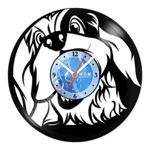 Relógio De Parede Disco Vinil Animais - Cachorro - VAN-149 (Discos de Vinil)