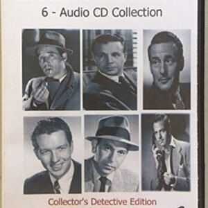 The Detective Radio Collection-6 Audio CD Radio Collection-Dragnet-Sam Spade-Philip Marlowe-1947-1960 - Various (CDs)