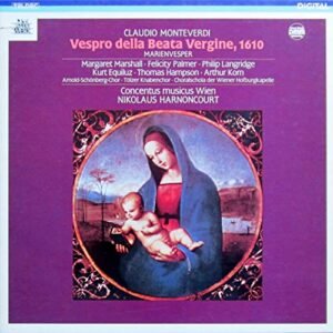 Vespro della Beata Vergine, 1610 (Marienvesper) [Vinyl LP] [Schallplatte] [Box-Set] - Margaret Marshall (Discos de Vinil)