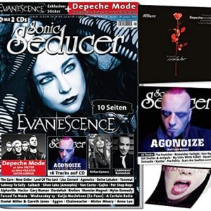 Sonic Seducer 05-2021: + 2 CDs: Depeche Mode mit exkl. "Violator"-Cover CD + Evanescence mit exkl. Sticker + Lindemann, New Order, The Cure, Kirlian Camera, Agonoize, Rammstein (CDs)