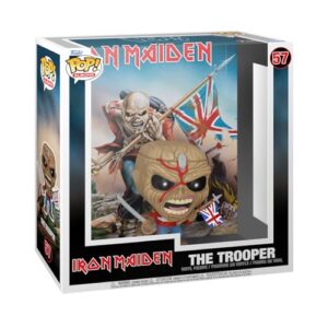Funko Pop! Albums: Iron Maiden - The Trooper 57 - heavy metal (Discos de Vinil)