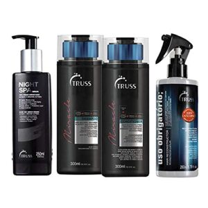 Truss Miracle Sh 300ml + Cd 300ml + Reconstrutor + Night Spa (CDs)