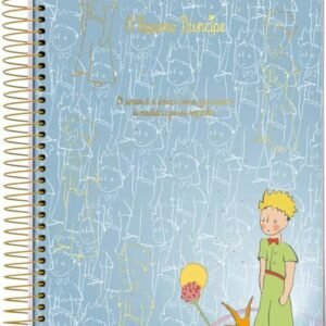 Caderno Espiral Univ CD 1 Matéria 96 Fls O Pequeno Príncipe Azul Jandaia (CDs)