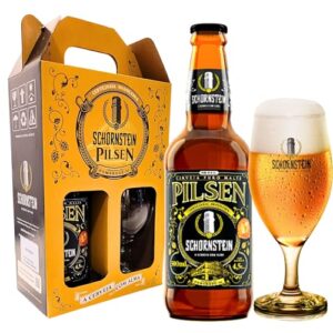 Kit de Cerveja Artesanal para Presente - Schornstein 1 Garrafas 500 ml + Taça 350 ml (Cervejas)