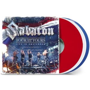 The Tour To End All Tours - Live in Amsterdam (solid red / solid white / solid blue in Trifold) - Sabaton (Discos de Vinil)