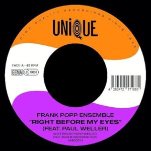 Right Before My Eyes Feat. Paul Weller [Vinyl Single] - Frank Popp Ensemble (Discos de Vinil)