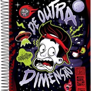 Caderno Espiral Univ CD 1 matéria 80Fls Enaldinho de Outra Dimensão - Jandaia (CDs)