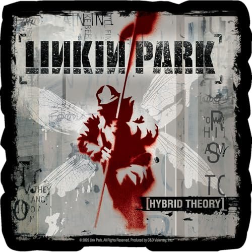 Adesivo Linkin Park Hybrid Theory (Discos de Vinil)