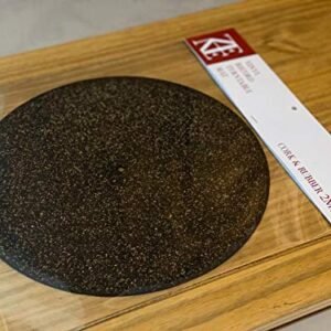 Zene Audio Turntable Mat - Tapete De Cortiça e Borracha P/Toca-discos 2mm (Equipamentos)