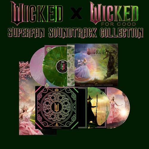 Wicked "Sinisterly Stunning" Vinyl Collection: Wicked & Wicked: For Good - Wicked - Various Artists (Discos de Vinil)