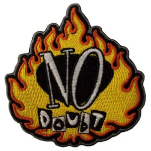 No Doubt Flame Tamanho do acessório de tecido padrão (CDs)