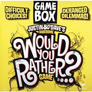 Justin & Dave's Awesome Would You Rather? Game Box (CDs)