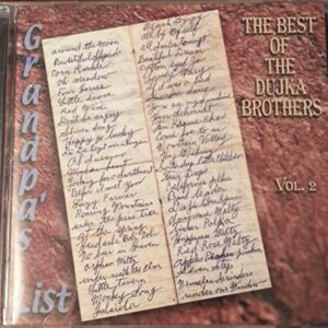 Best of the Dujka Brothers Volume 2 - Songs- Koline, Koline Polka; Red Raven Polka; Julida Polka; Black Crow Polka (2001 MUSIC CD) - John Dujka (CDs)