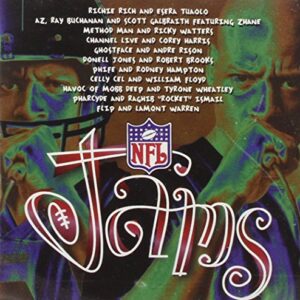 NFL Jams [Audio CD] Richie Rich & Esera Tuaolo; Az & Ray Buchanan & Scott Galbraith; Method Man Of Wu-Tang Clan Ricky Watters; Channel Live & Corey Harris; Ghostface Of Wu-Tang Clan & Andre Rison; Donell Jones & Robert Brooks; Pharcyde & Raghib 'Rocket' Ismail; Phife Of A Tribe Called Quest&Rodney Hap; Havoc Of Mobb Deep &Tyrone Wheatley and Flip & Lamont 'Law' Warren (CDs)