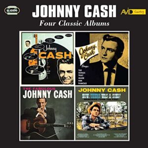 Four Classic Albums (With His Hot And Blue Guitar / Johnny Cash Sings The Songs That Made Him Famous - Johnny Cash (CDs)