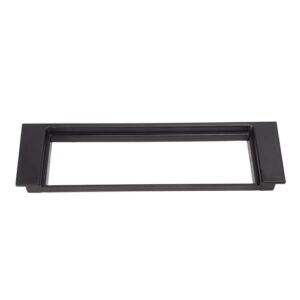 1 DIN Car Stereo Radio Fascia Panel Dash CD DVD Installation Trim for A4 4B 2001 2002 2003 2004 Radio Stereo Panel Frame Parts (CDs)