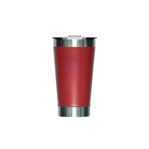 Copo Térmico Cerveja Chopp Inox Com Tampa Abridor 480ml - XTUNED (Vermelho) (Cervejas)