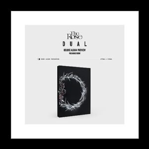 The Rose DUAL 2nd Album Deluxe Box DUSK Version CD+1p Folded Poster on Pack+PhotoBook+18p Lyric Book+2p Polaroid PhotoCard+1p Lenticular PostCard+1ea Sticker Pack+Tracking Sealed (CDs)