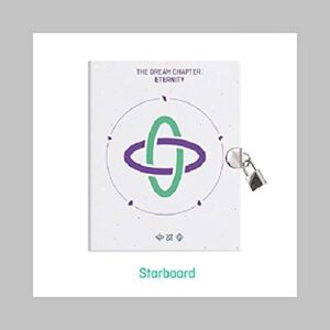 BIG HIT TXT 'Dream Chapter: Eternity' 2ª versão do álbum a estibordo CD+108p PhotoBook+2p Card+1p Adesivo + 1p Illustração + Mensagem Conjunto de photocard + Rastreamento Kpop selado (CDs)