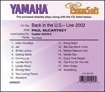 Paul Mccartney - Back In The U.s., Live 2002 (2-disk Set) - Smart Pianosoft - Unknown (CDs)