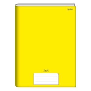 Caderno Brochurão C.D. 48 Fls. Stiff Amarelo - Jandaia (CDs)