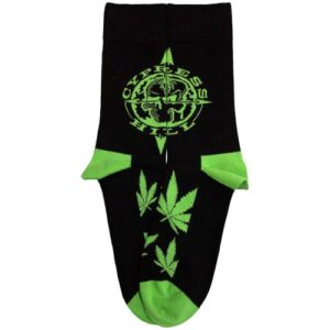 Rock Off officially licensed products Meias com logotipo e folhas Cypress Hill tamanho único, preto, tamanho único, Preto, Tamanho �nico (CDs)