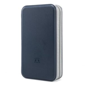 alavisxf xx Capa para CD, suporte de plástico rígido para CD com capacidade para 96 unidades, estojo de armazenamento de disco de DVD, zíper portátil, organizador de CD DVD, carteira de armazenamento (CDs)