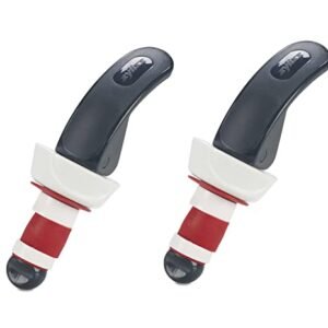 Zyliss Rolhas de garrafa – Rolha de vinho e champanhe, conjunto de 2 (Vinhos)