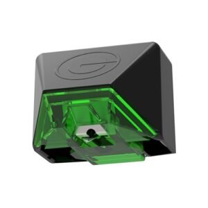 Goldring E2 Cartucho fono magnético móvel de alto rendimento para toca-discos de vinil agulha Hi-fi - com caneta esférica e cantilever de alumínio (Equipamentos)