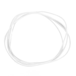 Acouto Substituição Profissional da Correia da Plataforma Giratória Transparente - Toca-discos de Correia de Borracha Premium - Comprimento de 39,4 Polegadas para Reprodução e Redução de Ruído, (Equipamentos)