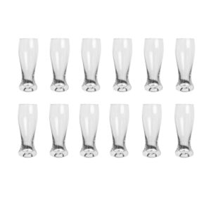 Kit 12 Copos de Chopp Cerveja Drinks Clássico em Vidro Transparente 315 ml para Festas Bares e Restaurantes (Cervejas)