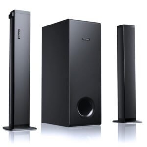 INFITBO Barra de som para Smart TV 2.1 canais 190 W Pico Power Soundbar com subwoofer destacável 2 em 1 BT 5.4 sistema de som surround graves profundos 12L para jogos de PC com HD-ARC/Opt/USB/AUX Home (Equipamentos)