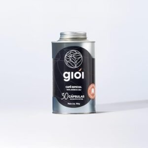 Giói Café Especial, 100% Arábica, Cápsulas de Alumínio Sortidas, 6 unidades cada sabor. 30 total, Embalagem Especial Lata Alumínio. (Café)