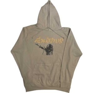 Rock Off officially licensed products Moletom com capuz Bob Marley Exodus Mic Photo Wailers Tour 77, Bege, G (CDs)