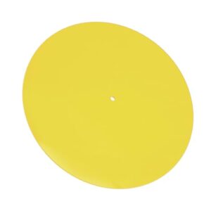 Generic Tapete Giratório de Acrílico Com Qualidade de Som Melhorada para Toca-discos de 12 Polegadas, Reduzindo Estática e Estalidos, Ideal para Amantes de Música e Entusiastas de Alta Fidelidade, 1 (Equipamentos)
