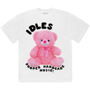 Camiseta Idles Proper Hardcore Branca, Branco, M (CDs)