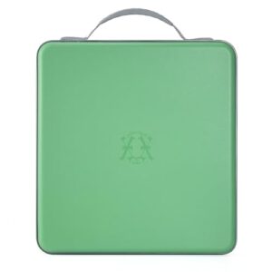 alavisxf xx Capa de CD, suporte de plástico rígido para CD DVD com capacidade 224, suporte organizador de armazenamento de disco portátil de grande capacidade para carro, casa, viagem (capacidade 224 (CDs)