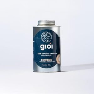 Gióì Café Especial, Em Grãos, Bourbon Amarelo, 100% Arábica, Torra Média, Intensidade 7, 400g, Edição especial - Lata de Alumínio. (Café)