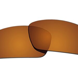 Óculos de sol de substituição polarizados COODY para Oakley Gascan com proteção UV OO9014 OO9143, Marrom (CDs)