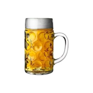 Caneca De Vidro Chopp Cerveja Bebida Design Robusto 570ml Clássico Bar Restaurante (Cervejas)