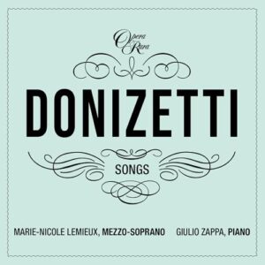 Donizetti: Songs- Volume IV - Marie-Nicole Lemieux (CDs)