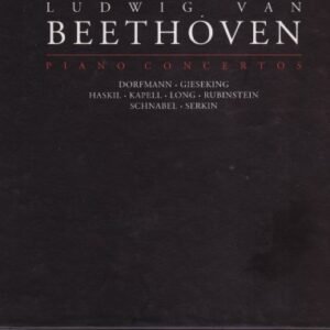 Beethoven Piano Concertos - Saxon State Orchestra , Philharmonia Orchestra , NBC Symphony Orchestra , Philharmonic-Symphony Orchestra of New York , Orchestre de la Société des Concerts du Conservatoire of Paris , London Philharmonic Orchestra (CDs)
