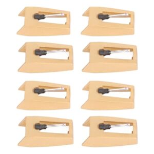 Generic Caneta de Substituição de Agulha de Toca-discos para Victrola Crosley ION, Desempenho de Som Premium para Entusiastas de Fonógrafos LP, Pacote Com 8 (Equipamentos)