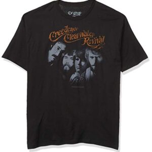 Liquid Blue Camiseta unissex adulto padrão Creedence Clearwater Revival Pendulum, Carvão, M (CDs)