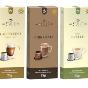 Cápsulas Cappuccino Chocolate Café Italle 60 Und (Café)