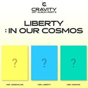 CRAVITY PART.2 [ LIBERTY : IN OUR COSMOS ] 1st Album ( COSMOS Ver. ) ( CD+PRE-ORDER ITEM+Photo BookLyric Book+Photo Card+Unit Photo Card ) - CRAVITY (CDs)