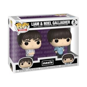 Funko Pop! Rocks: Oasis Liam & Noel Gallagher 2 Pack - Figura de vinil colecionável - ideia de presente - Mercadoria oficial - brinquedos para crianças e adultos - Music Fans (Bonecos)